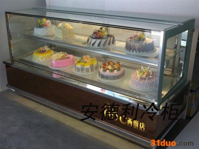 供应安德利直角蛋糕柜丹佛斯压缩机 低噪音 高能效 耗电小 环保节能
