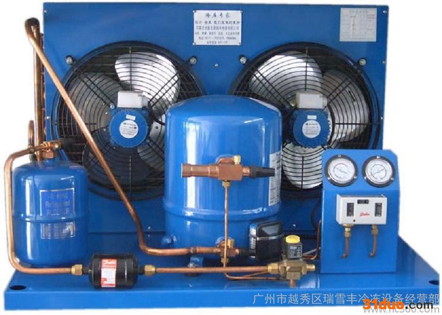 供应保鲜冷库/冷藏冷库冷水机组用Danfoss/丹佛斯(美优乐)MT125HU4DVE制冷压缩机组