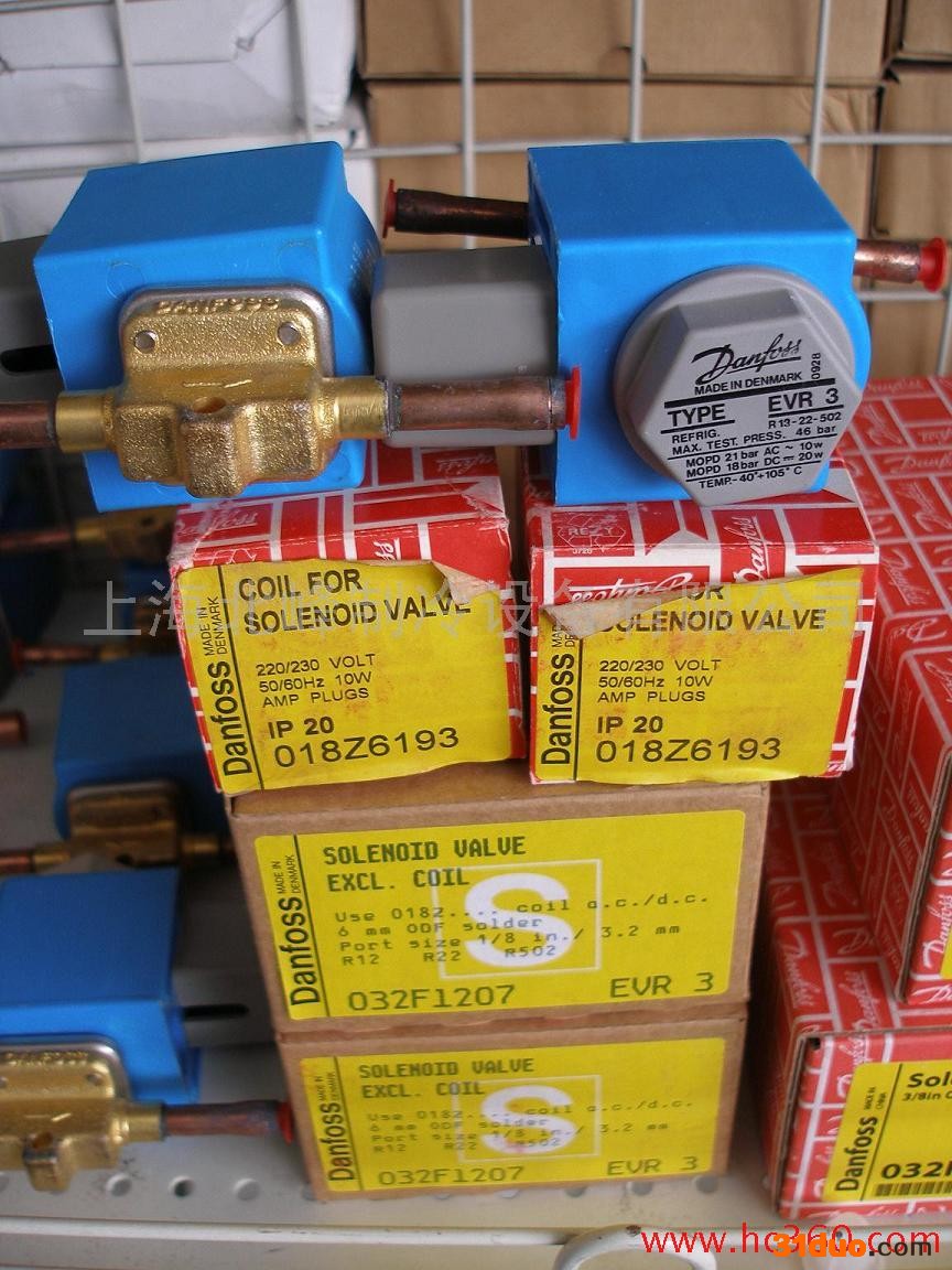 供应 丹佛斯Danfoss EVR3型 电磁阀