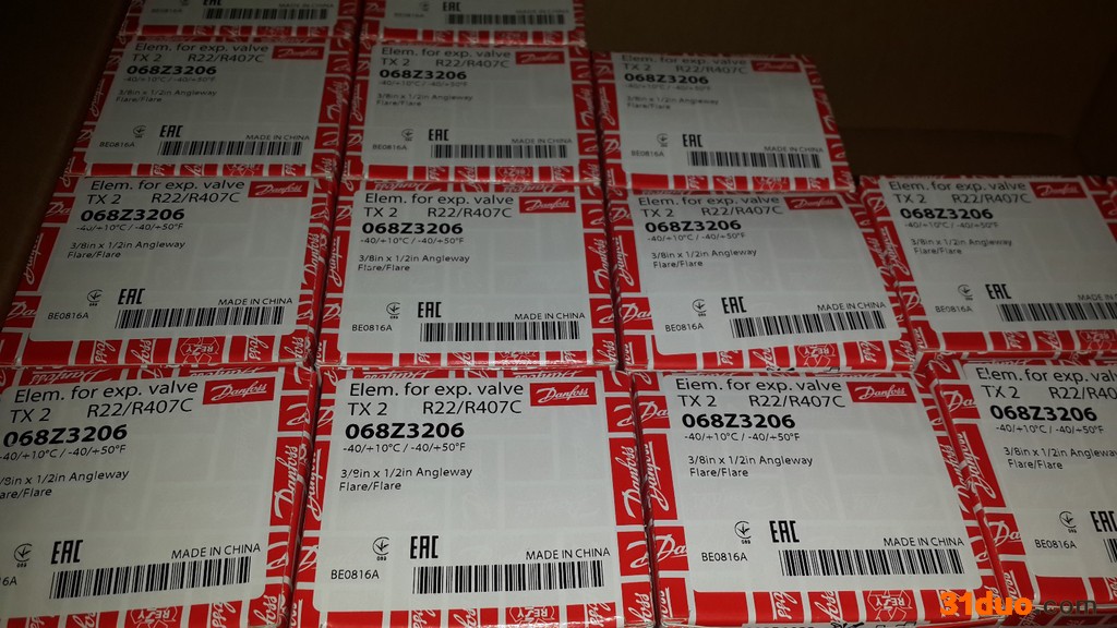 【原装】大量供应丹佛斯热力膨胀阀TEX2  068Z3209 TES2 068Z3403