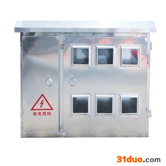 温州东达电气 304不锈钢电表箱 不锈钢配电箱 电能计量箱 电表箱壳体 电箱 电控箱 多户电表箱可定做