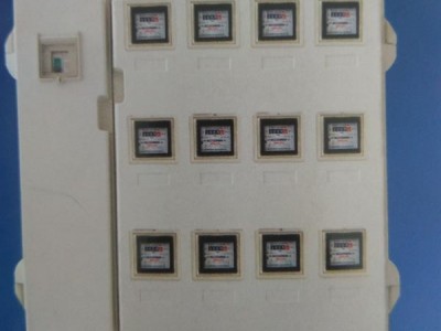 **12表位SMC玻璃钢电表箱 户外防水电表箱 配电箱