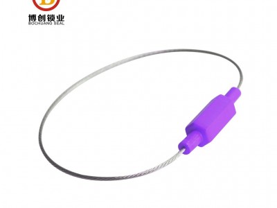 电表箱钢丝锁封条一次性 抽紧式钢丝封条300mm