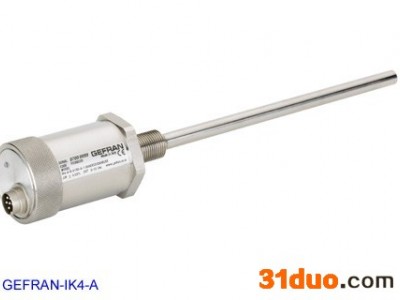 GEFRAN杰佛伦IK4A非接触位移传感器 杰佛伦高精度位移传感器 深圳进口油缸专用无接触位移传感器 油缸专业传感器