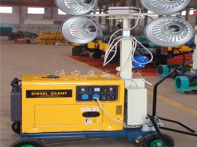 庆安QAZ-6105锂电池移动照明系统 轻便型 聚泛光可调 照明工具