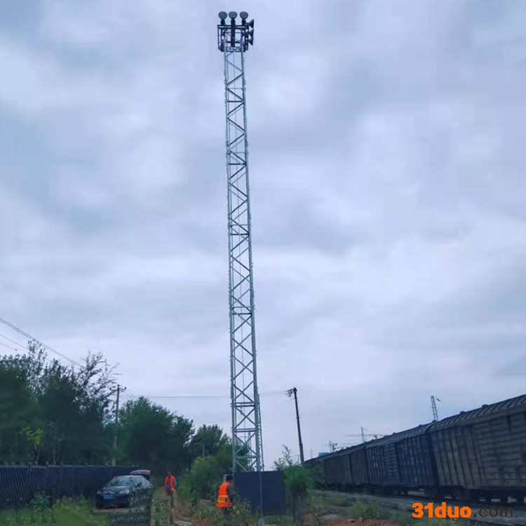 众联 铁路升降灯塔 广场固定式高灯杆 照明投光灯塔 铁路照明塔