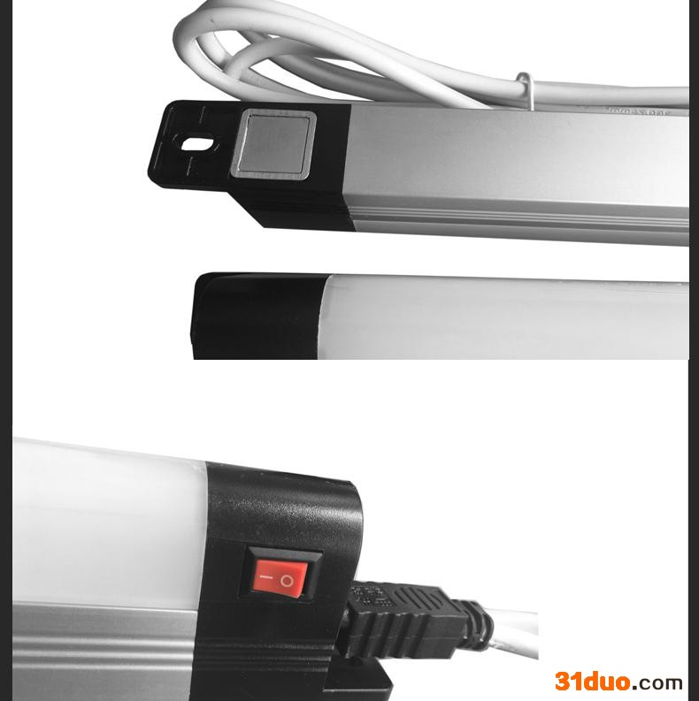 上海全锐 电气柜照明灯QR375-LED led机床工作灯 机柜照明灯 强磁固定工作灯 免安装电柜灯 上海厂家