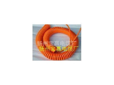 升降灯塔照明用螺旋电缆线