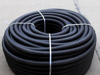 隧道打孔波纹管 青岛HDPE碳素管 照明穿线PE塑料波纹管 润星定制