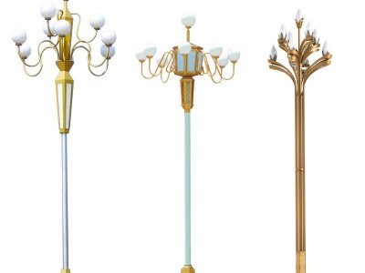 伊曼 玉兰灯厂家 户外高杆灯照明