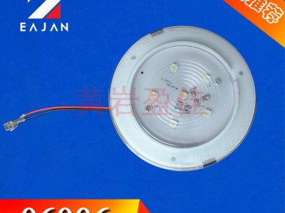 黄岩盈佳**06006 汽车圆形车顶灯厢车配件贴片灯照明灯