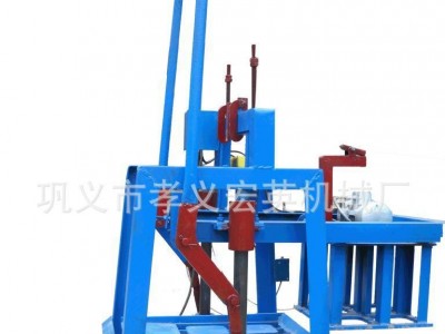 供应用照明电生产空心砖设备 小型移动式砌块成型机 **