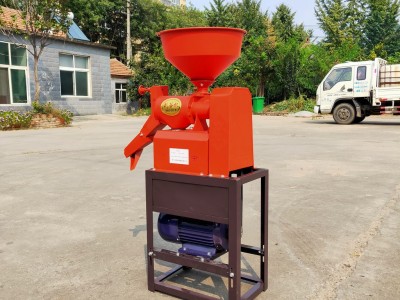 照明电稻谷碾米机 对外加工水稻精米机 玉米碴子电动制糁机