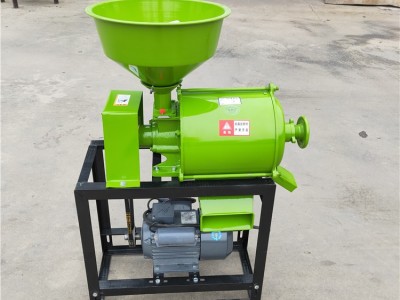 照明电小麦磨面机 锥形磨头面粉机械 玉米去麸皮打面机