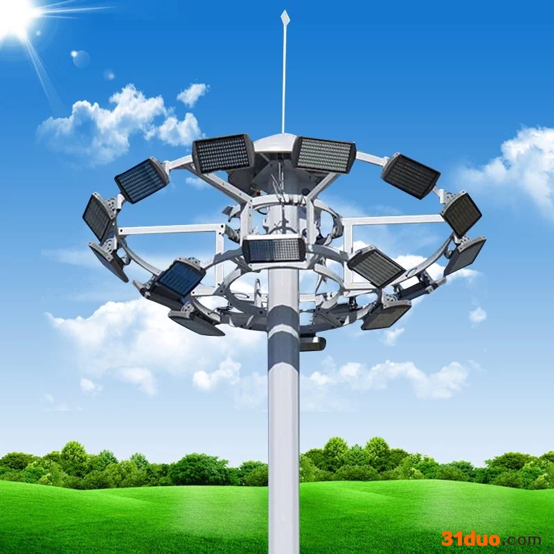 卓耀厂家供应自动升降高杆灯 城市广场车站亮化照明高杆灯厂家