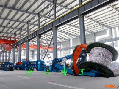 【合兴电工】供应3150型盘绞机、盘式成缆机