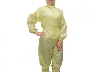 无尘车防静电工作服套装白色蓝色连体服，工作服厂家