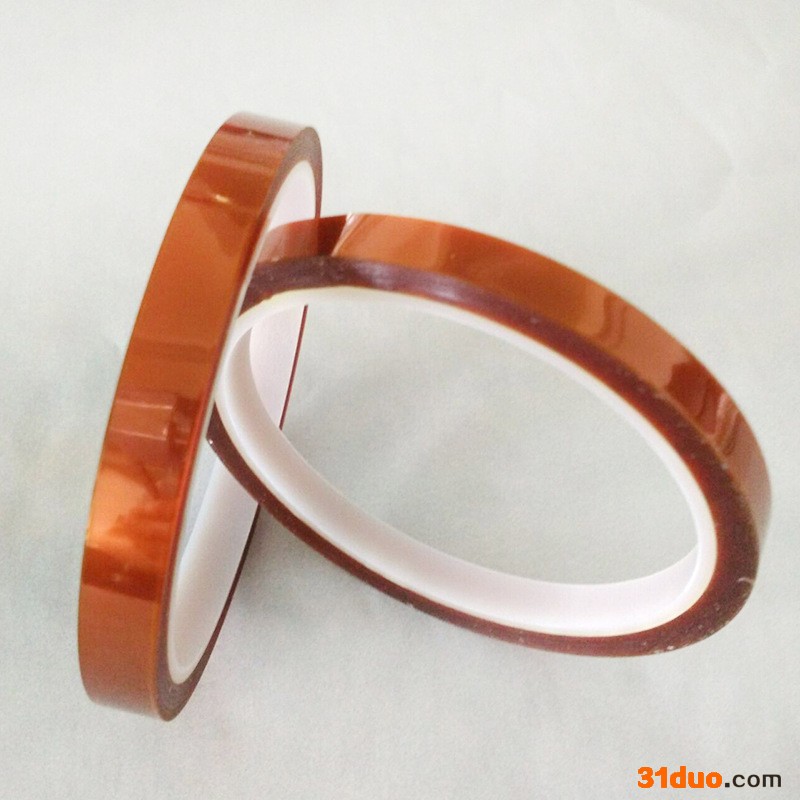 绝缘电工胶带 耐温180度金手指低雾气紧缠绕耐高温 胶带