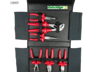 德国进口沃施莱格电工绝缘钳子6件套 1000V  进口电工钳子组套