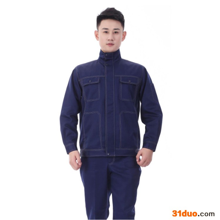 创新服装 JYT-9701宝蓝/藏蓝 春秋系列防静电工作服 可拆套