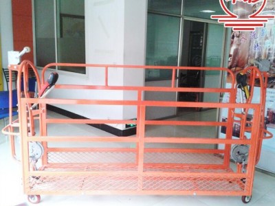 外墙施工吊篮 清洗吊篮 落水管安装 水电工程 广告亮化工程吊篮