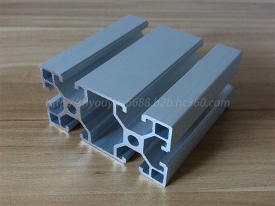 YY-8-4080L铝型材 4080欧标铝型材 直角型材 防静电工作台 工业设备机架 自动化设备材料 流水线型材