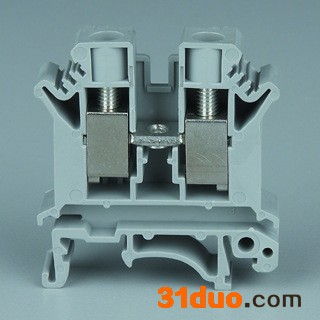 接线端子UK-10N 10平方电工端子 卡导轨接线端子