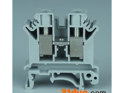 接线端子UK-10N 10平方电工端子 卡导轨接线端子