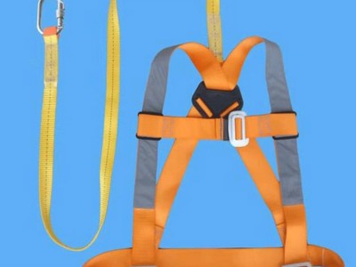 半身式安全带高空作业 双背半身式电工安全带 单大钩电工安全带