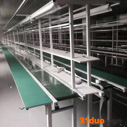 定制流水线工厂操作台 单双面工作台带灯 方通防静电工作台 天津厂家