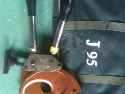 **J95电缆剪刀生产厂家 电工断线钳 棘轮线缆钳 手柄伸缩 剪断3×240 mm2铜铝电缆