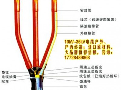 长沙长缆电工 10kV冷缩户外终端头 电缆头价格几何