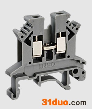 接线端子UK-5N 4平方电工端子 导轨接线端子