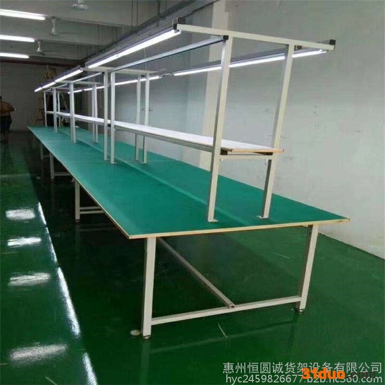 恒圆诚 工作台 流水线 防静电工作台检验台车间操作台维修检验桌 定制