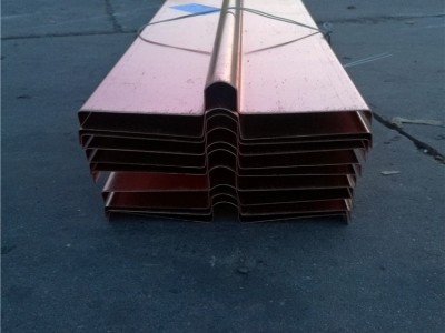 朔涵 水电工程用紫铜止水板 T2止水铜板 VWU型紫铜板止水带加工 铜止水带标准