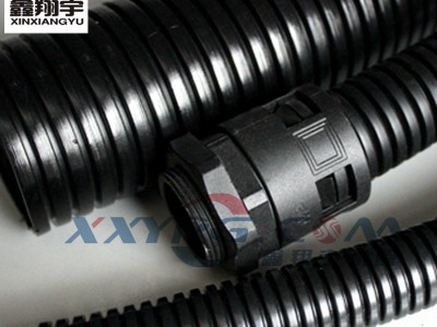 **环保PA尼龙穿线塑料波纹管/电工电线保护软管AD54.5mm/25米