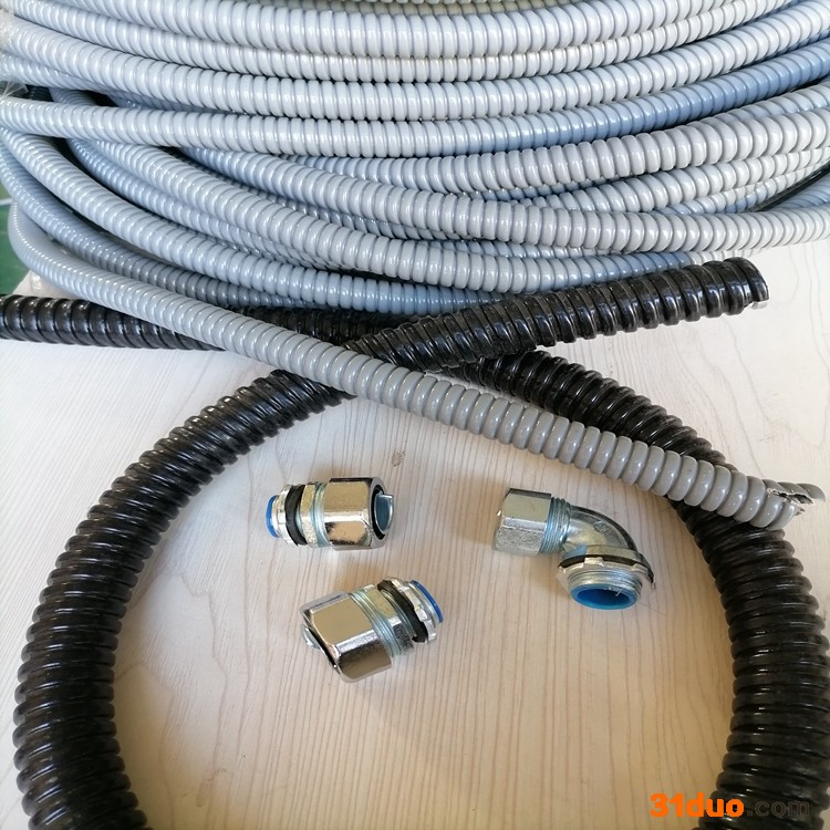 陕西DN38加棉线软管 平包塑穿线管福莱通高防水性电缆套管 抗拉型电工配管 供应