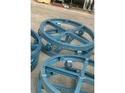 [吉达]放线架电缆放线架液压放线架放线架厂家电工放线架5T提升式电缆放线架 机械螺旋式放线架 三角电缆放线提升支架