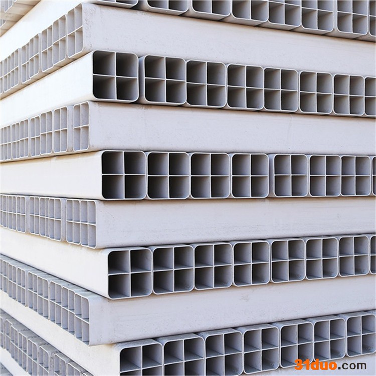 安徽合肥弱电工程专用PVC92九孔格栅管107四孔格栅管生产厂家现货销售批发定做