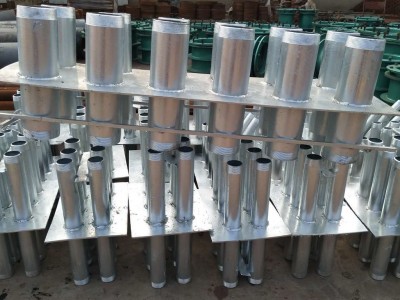 宏实电工电气套管 河北人防电气套管厂 组合套管 电气连排密闭套管生产批发