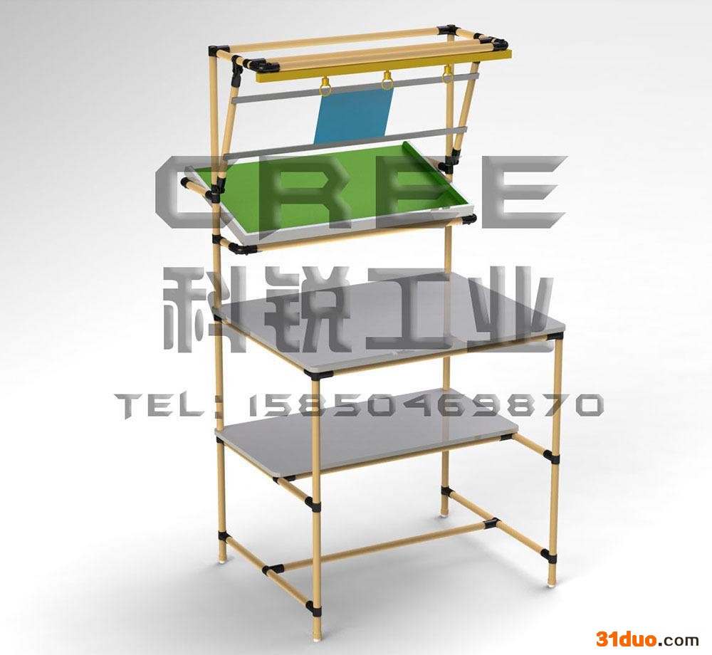 【直销】防静电工作台 线棒工作台 防静电工作桌 科锐工艺