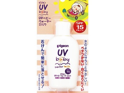 日本进口 Pigeon贝亲 婴儿防晒霜90g 日常散步 SPF15 PA++ 批发 一件代发