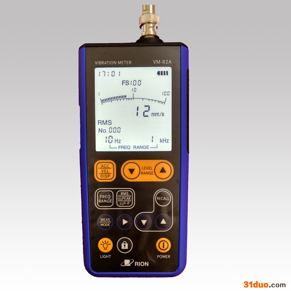日本理音RION VM-82A测振仪,日本理音VM82A测振仪厂家直接供应