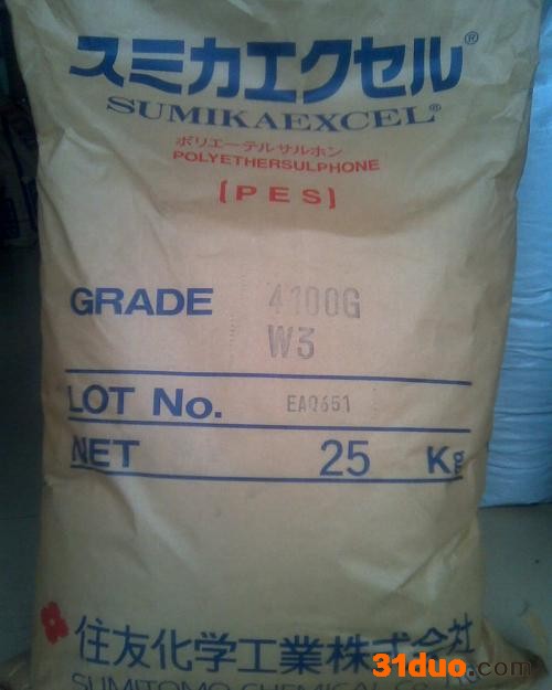 日本住友化学PES 3601GL30 玻纤增强30% 高流动 日本住友3601GL30特种塑胶原料