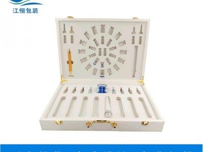 订制化妆美容护肤品皮盒 印刷化妆品PU礼盒 养身精油保健包装