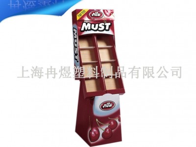 按图加工护肤品展架 PVC展示架 特殊陈列架 耐用金属货架