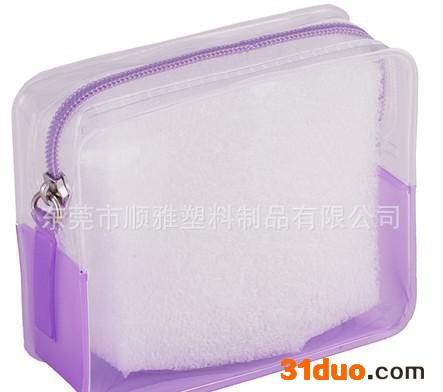 专业生产EVA袋子、透明EVA软胶袋、EVA风琴袋、护肤品拉链包装袋