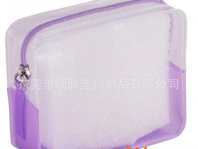 专业生产EVA袋子、透明EVA软胶袋、EVA风琴袋、护肤品拉链包装袋