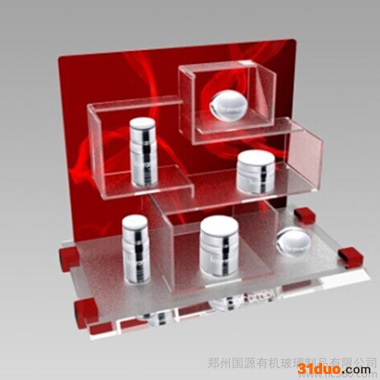定制\n            里海之谜护肤品套装展示架定制化