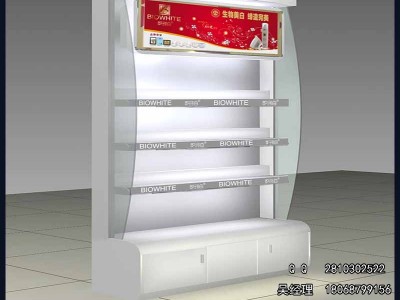 **】专业定制 化妆品柜 彩妆展示柜 护肤品展柜